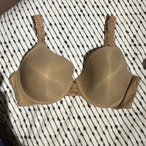 Natori Rose Dream custom coverage underwire bra - tan